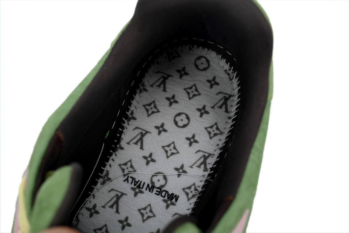 Pkkicks God Batch Tyler x LOUIS VUITTON Trainer Green