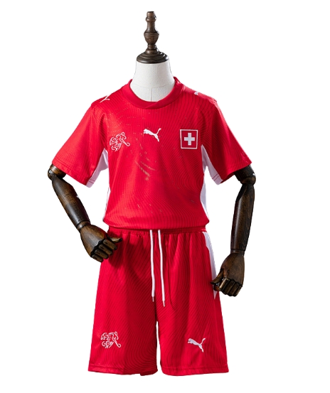 Switzerland 2026 Home Kids Kit Jersey