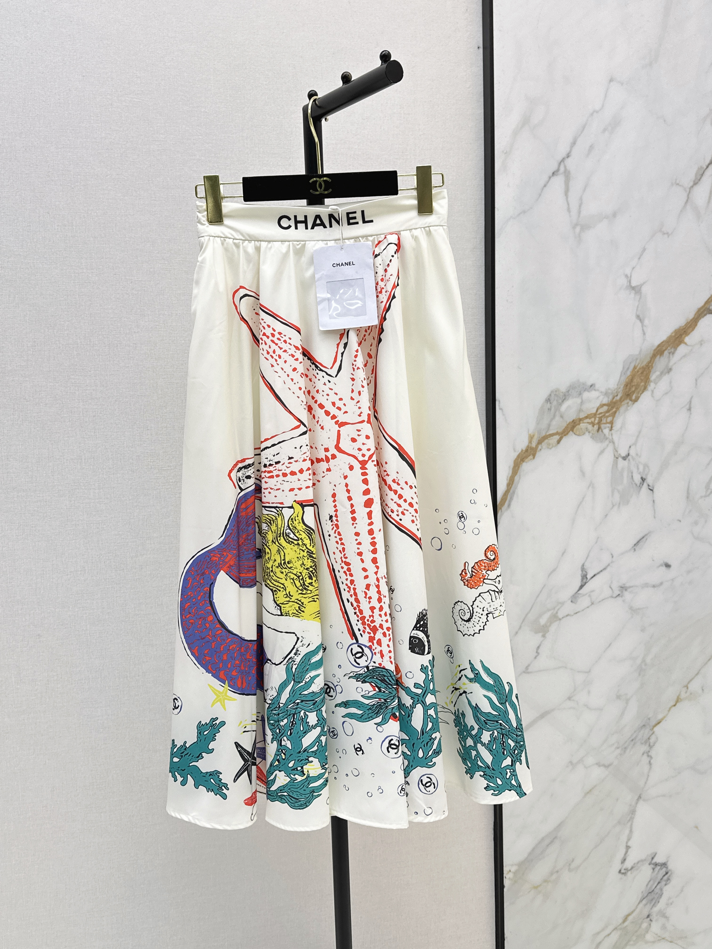 Chan New printed skirt