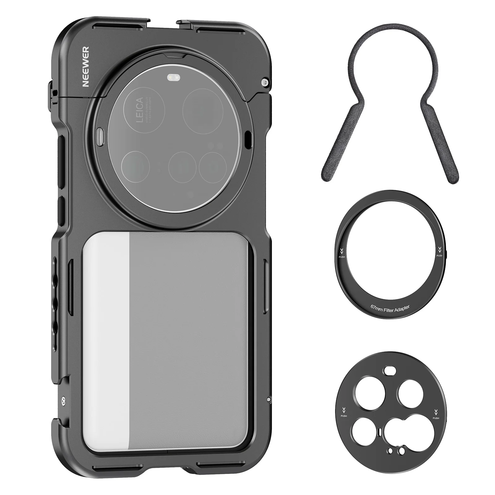 NEEWER PA091 Phone Cage Kit Compatible with Xiaomi 15 Ultra