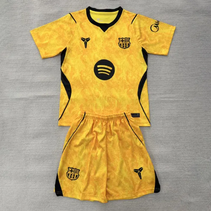 Barcelona Yellow Goalkeeper Jersey Suit 26/27