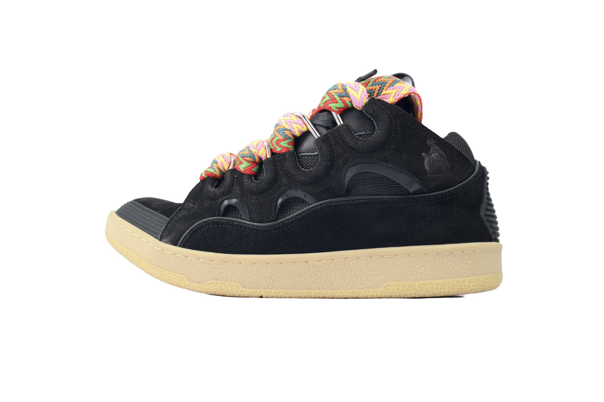 Lanvin Leather Curb Black FM-147446
