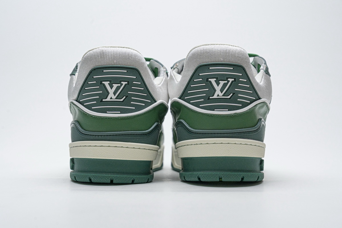 Pkkicks God Batch LOUIS VUITTON 20ss Trainer Green