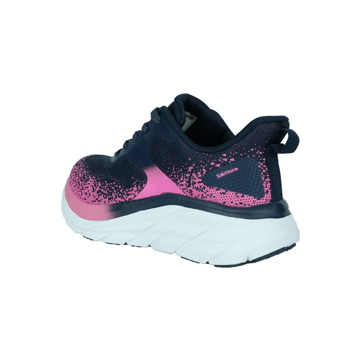 Women's Running Shoes-Cushioned EVA Sole, Breathable Flyknit Upper & Easy-On Heel Design-SSSOO7W