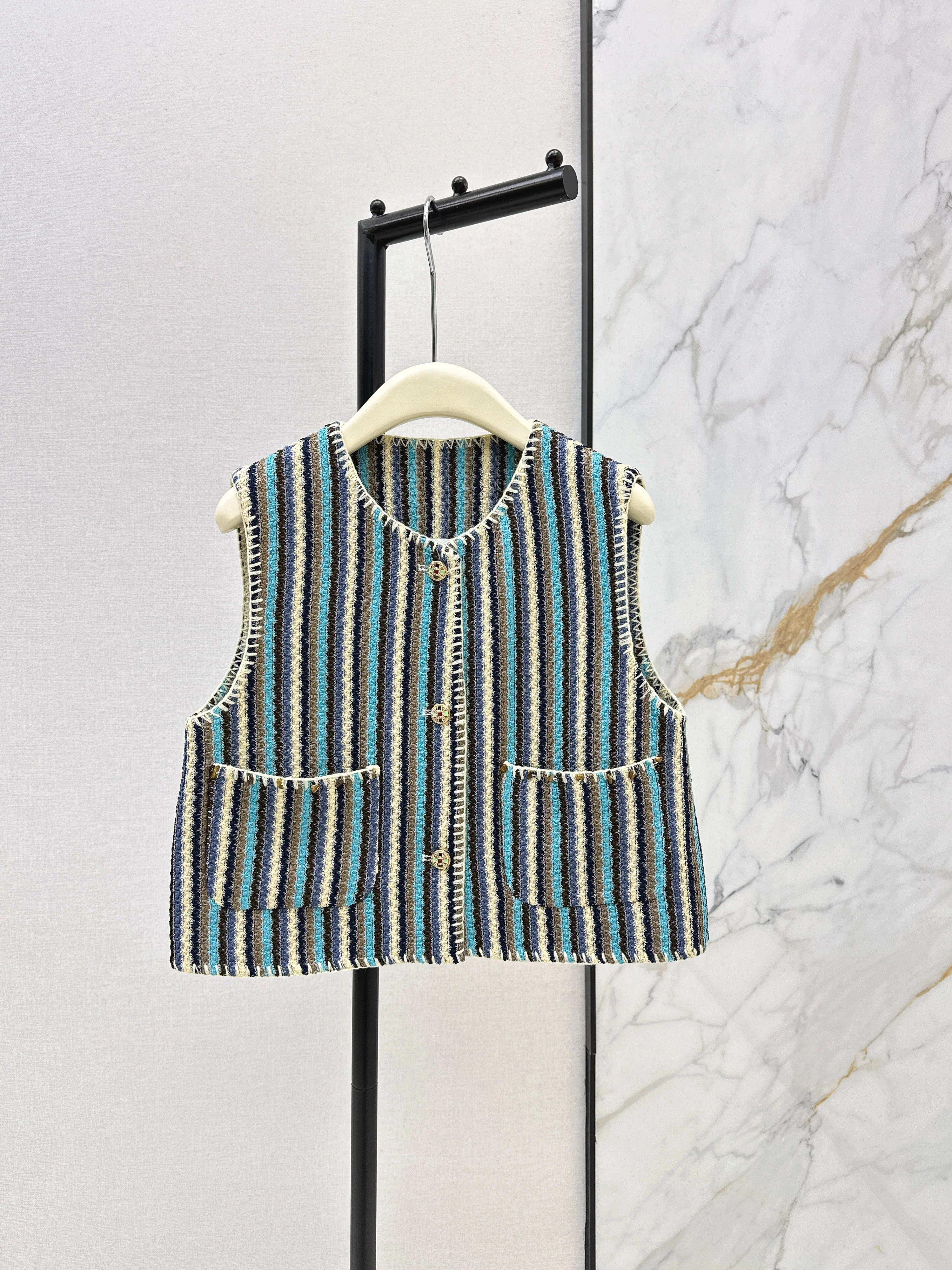 Chan NEW crochet vest jacket
