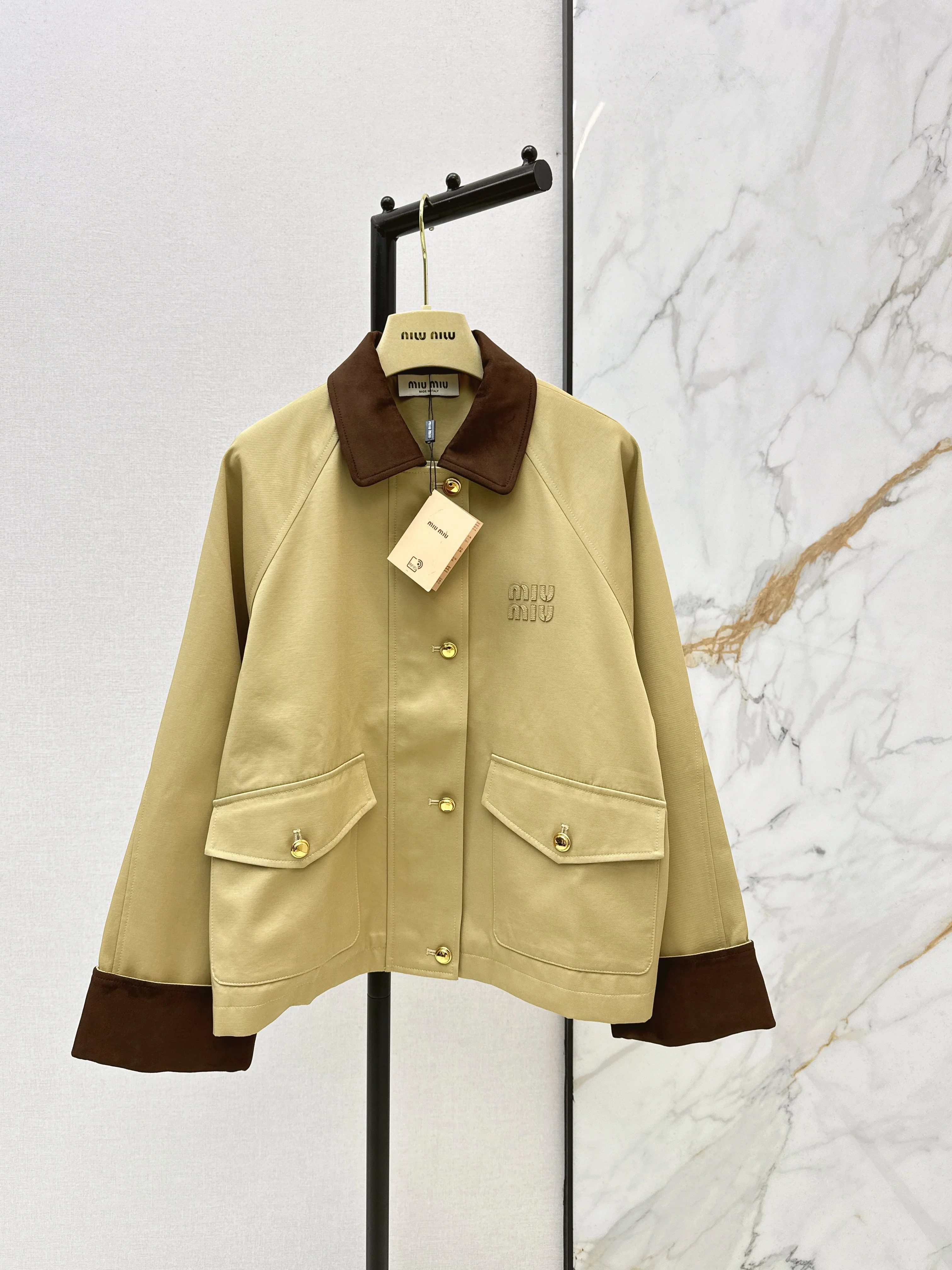 Miu NEW contract corduroy jacket
