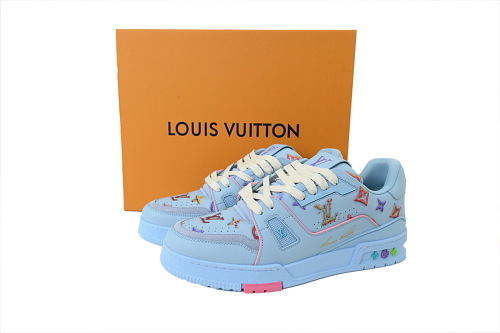 Pkkicks God Batch Louis Vuitton Sneakers Blue (NFC)