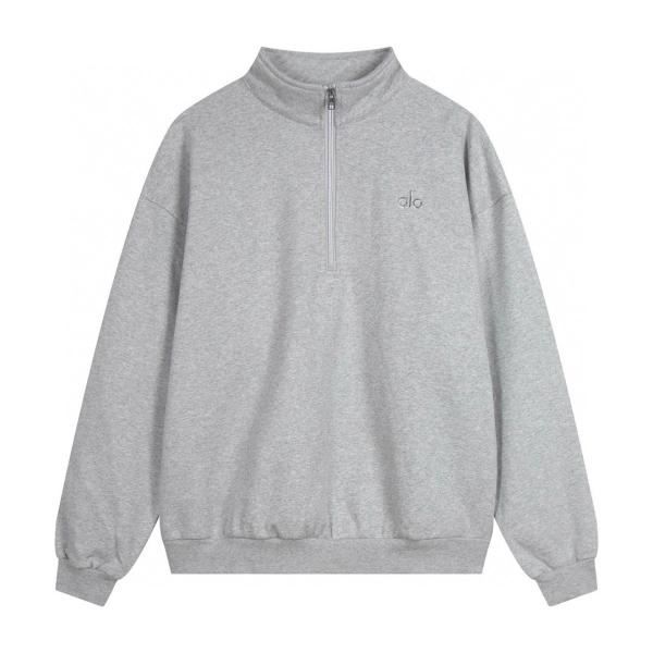 alo yoga Accolade 1/4 Zip Pullover Sportswear  Grey