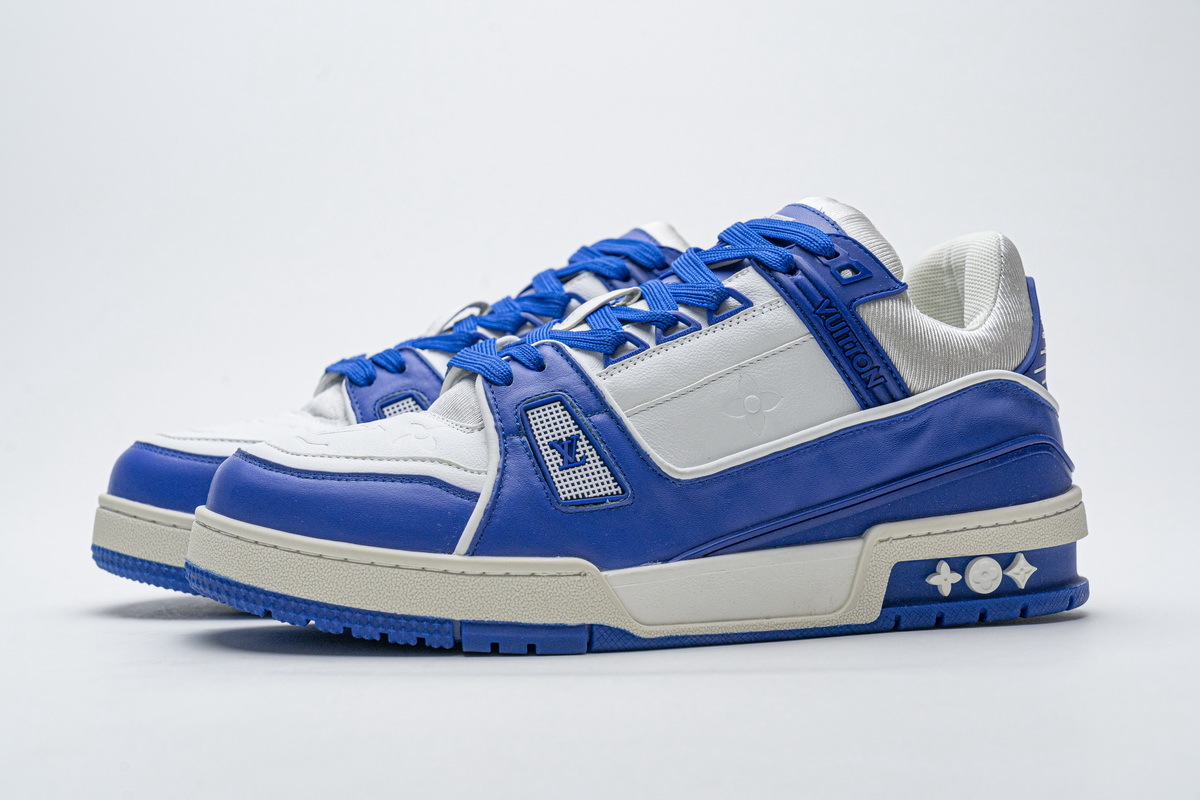 Pkkicks God Batch LOUIS VUITTON 20ss Trainer Blue