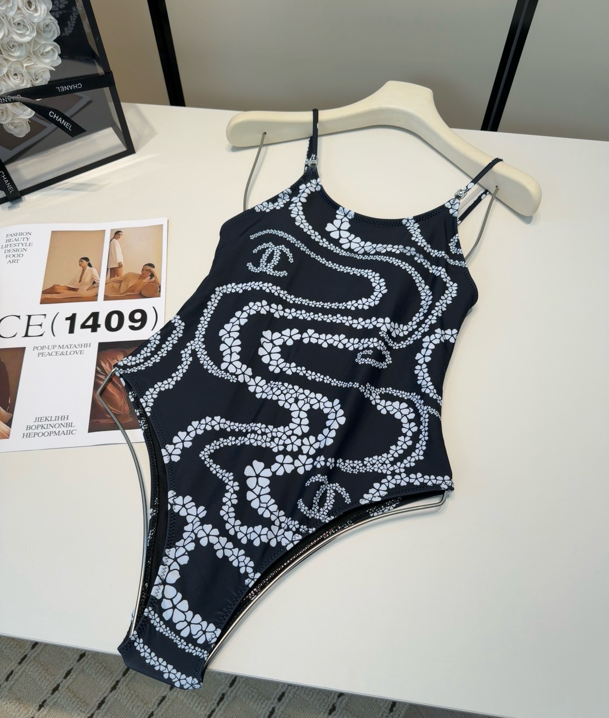 Chan New  swimsuit