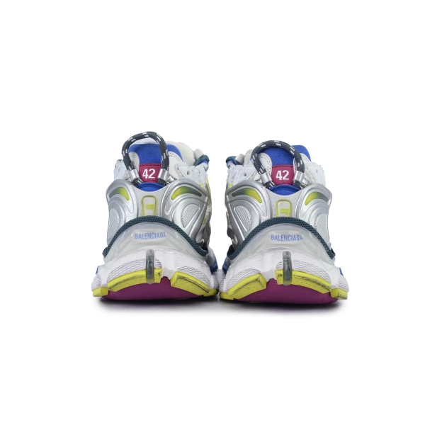 Balenciaga Runner Sneaker 'White Purple Blue' 772767 W3RMU 9547