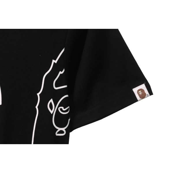 BAPE outlined ape head T-Shirt