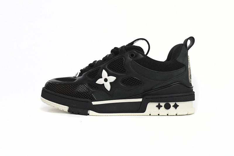 Pkkicks God Batch Louis Vuitton Skate Sneaker Black 51BCOLRB