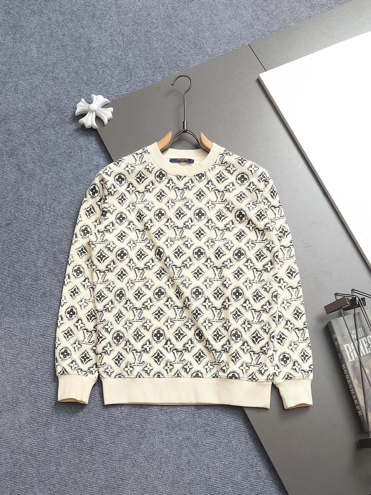 Louis Vuitton Monogram Splatter Crewneck Sweatshirt Collection