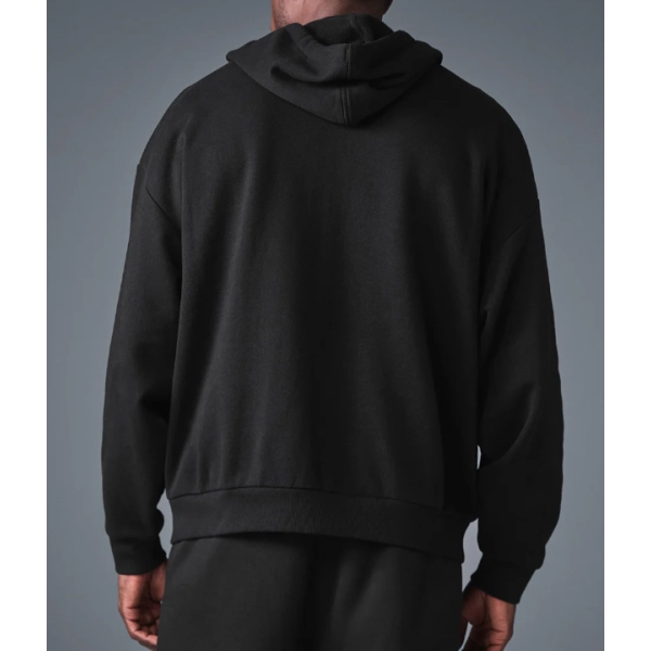 alo yoga Accolade Full Zip Hoodie Black
