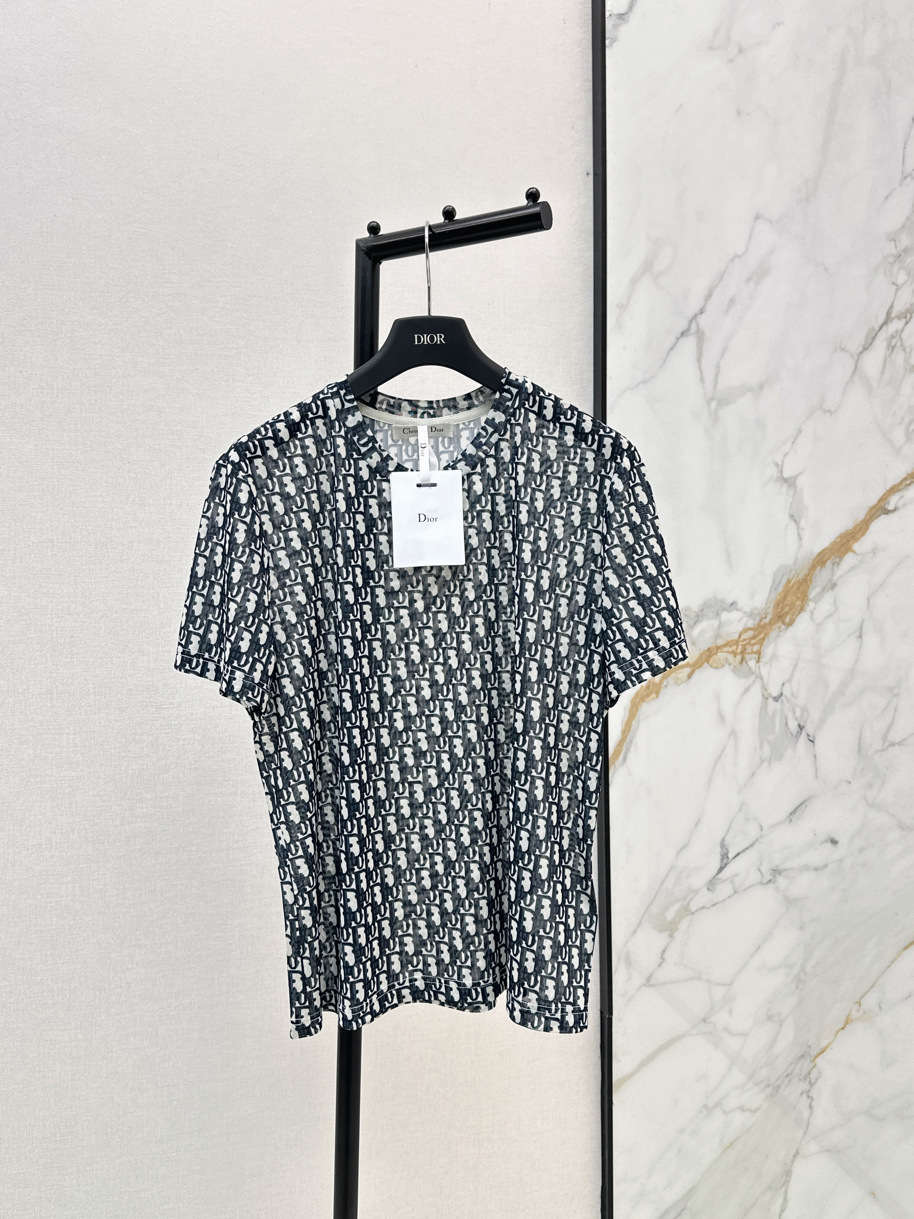 CD New Mesh Short-Sleeve Top