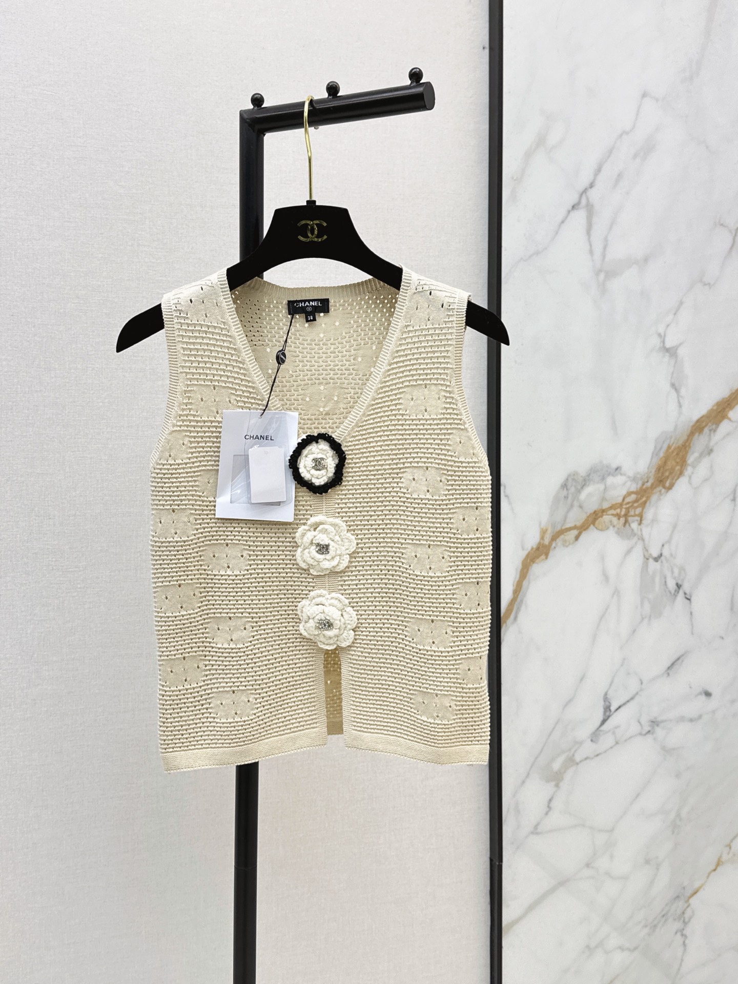 Chan New Crochet Vest