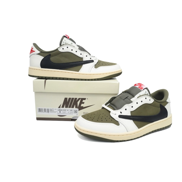 Travis Scott x Air Jordan 1 Low OG SP 'Medium Olive' DM7866-200