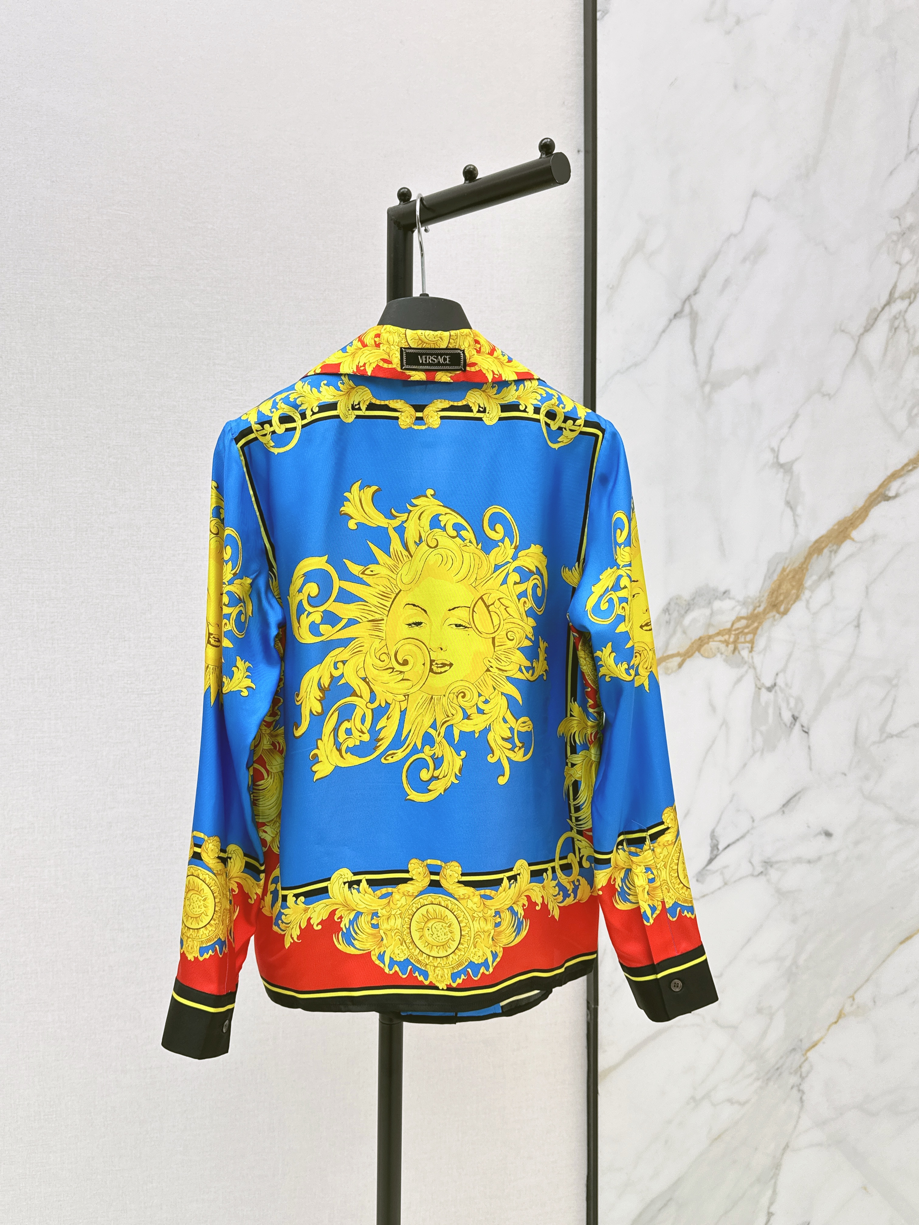 Ver New print silk shirt