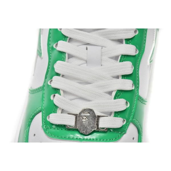 Cheap Fake BapeSta  White Green 1H70-191-001