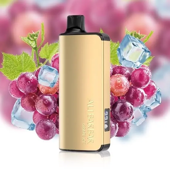 ALIBARBAR NIGOT 9000 Puffs - Grape Ice【3-7 days】