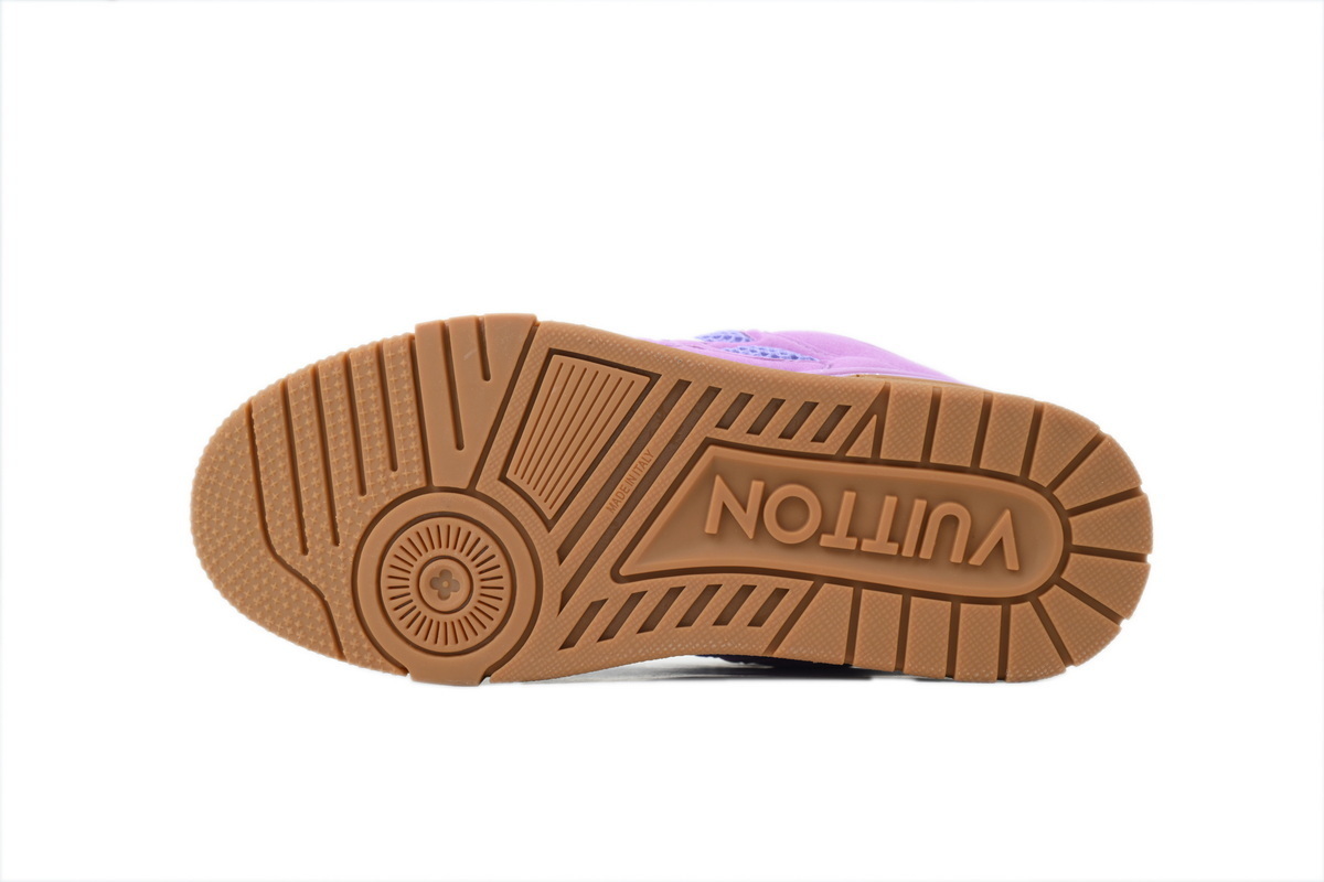 Pkkicks God Batch LOUIS VUITTON Purple And White