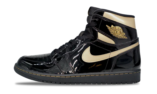 AJ1 Retro High OG Black Metallic Gold 2020 (555088-032) Men 8-12