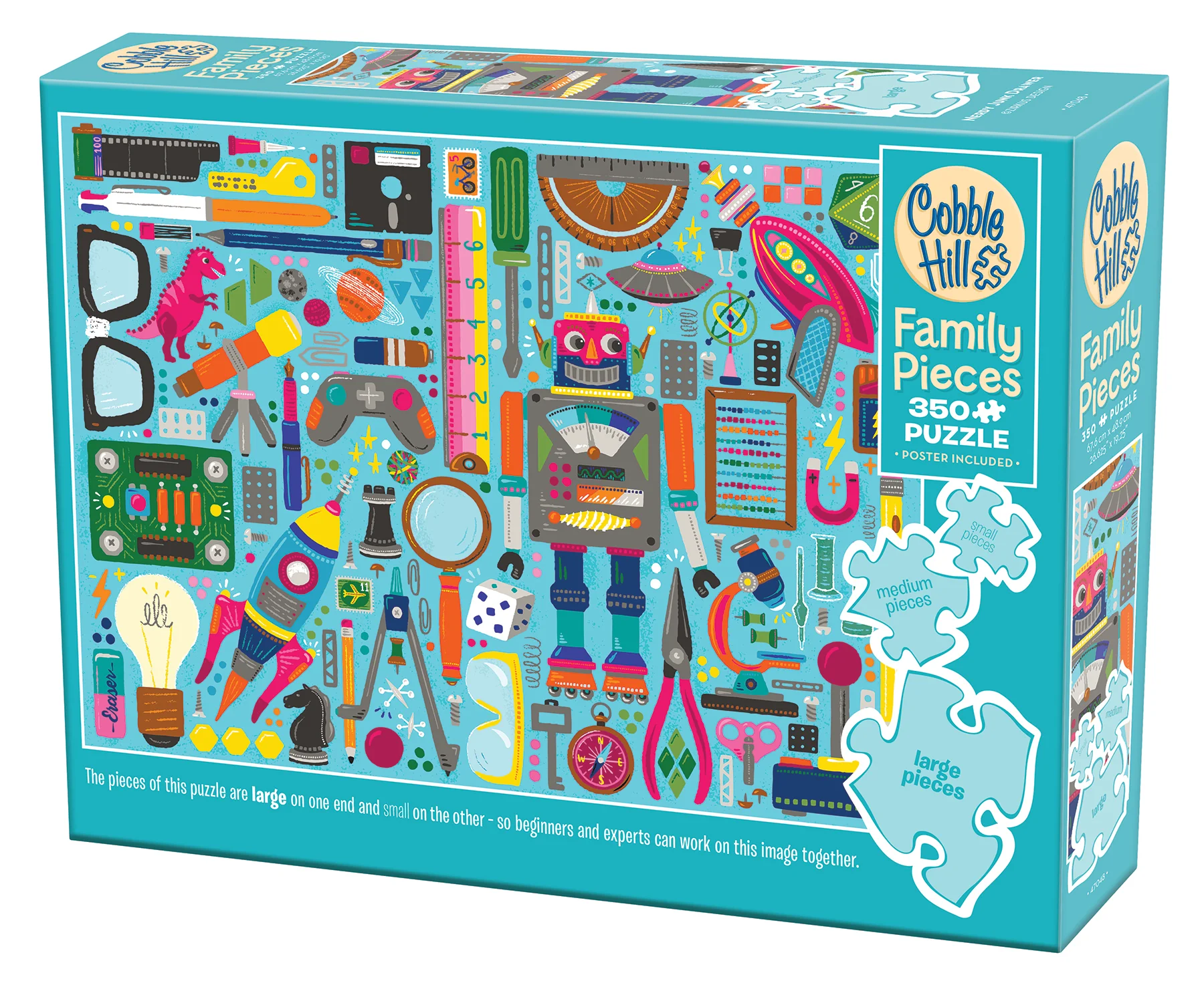 Nerdy Junk Drawer (Family) | Family Pieces 350