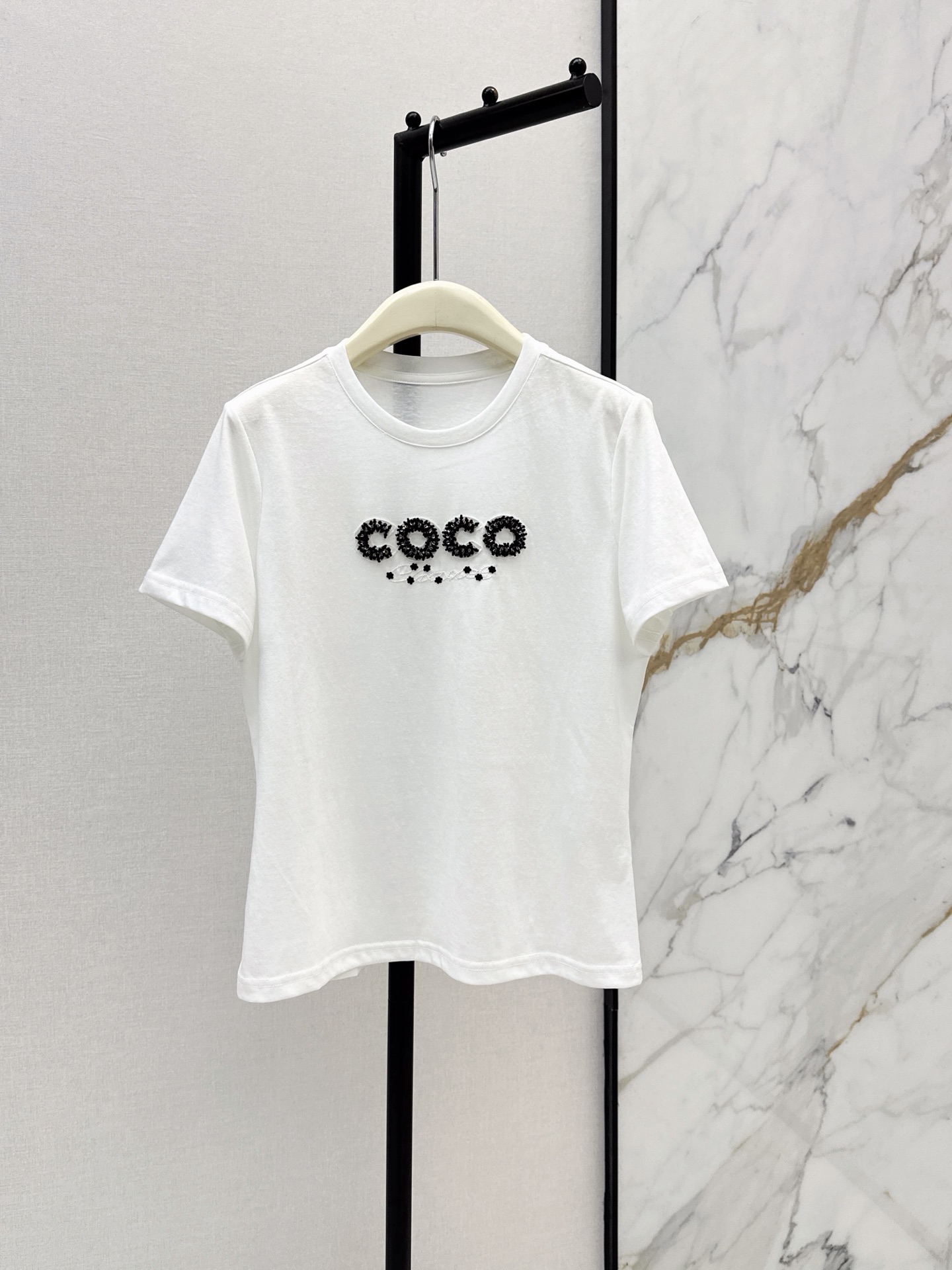 Chan New beading t-shirt