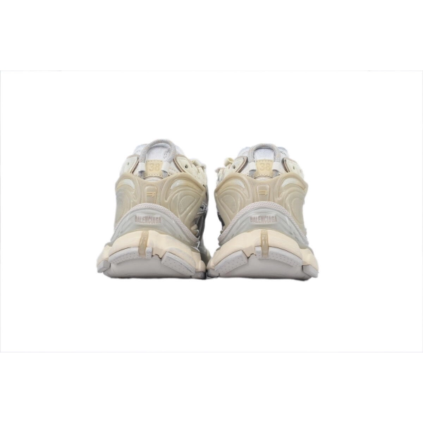 Balenciaga Runner Sneaker White Brown 772767 W3RNY 1205