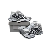 Balenciaga Runner White Black Gray 677402 W3RB2 9012