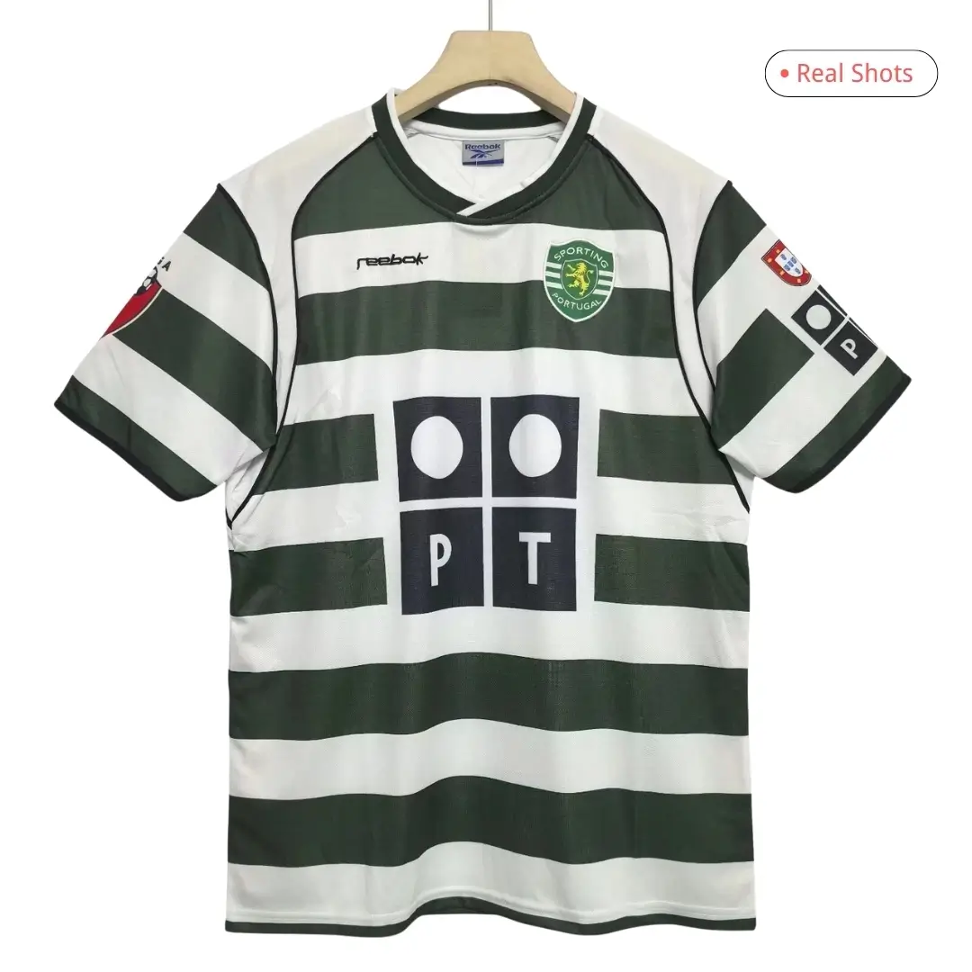 Sporting CP 2001/03 Home Retro Soccer Jersey