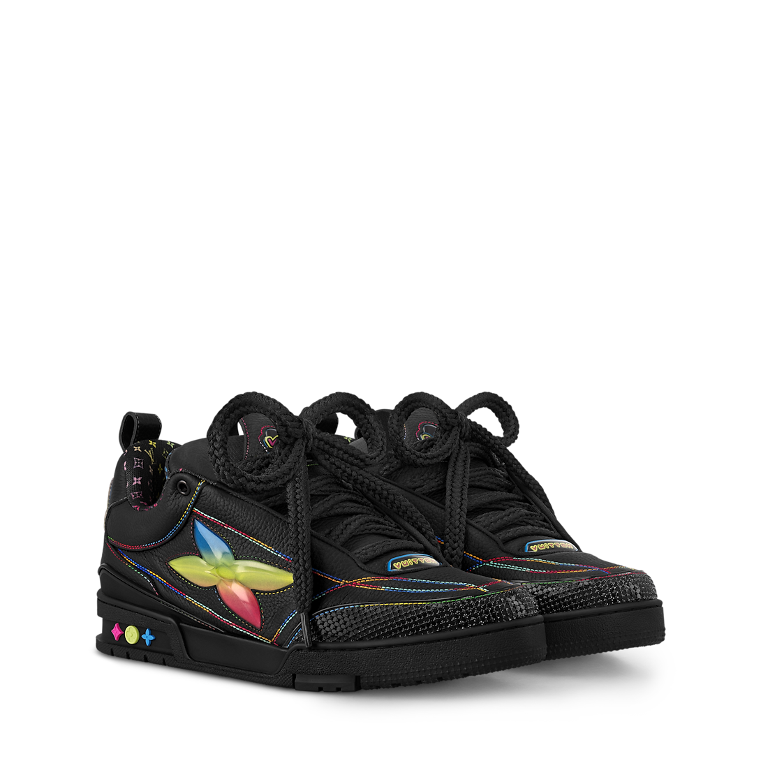 Pkkicks God Batch Louis Vuitton Skate Trainer Black
