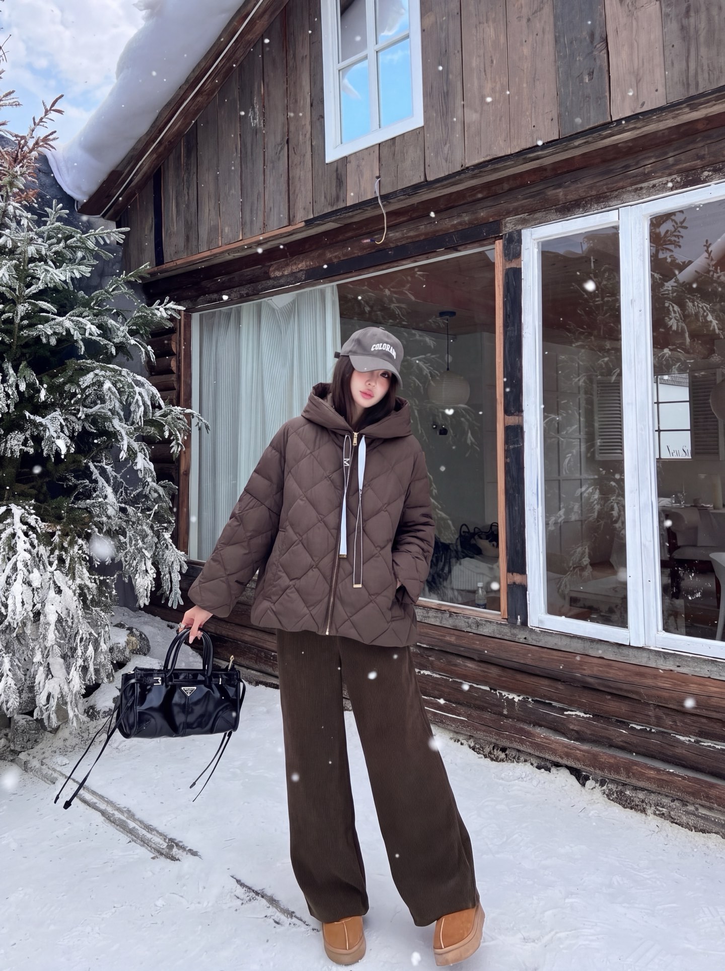 Max New Hooded Loose-Fit Down Jacket