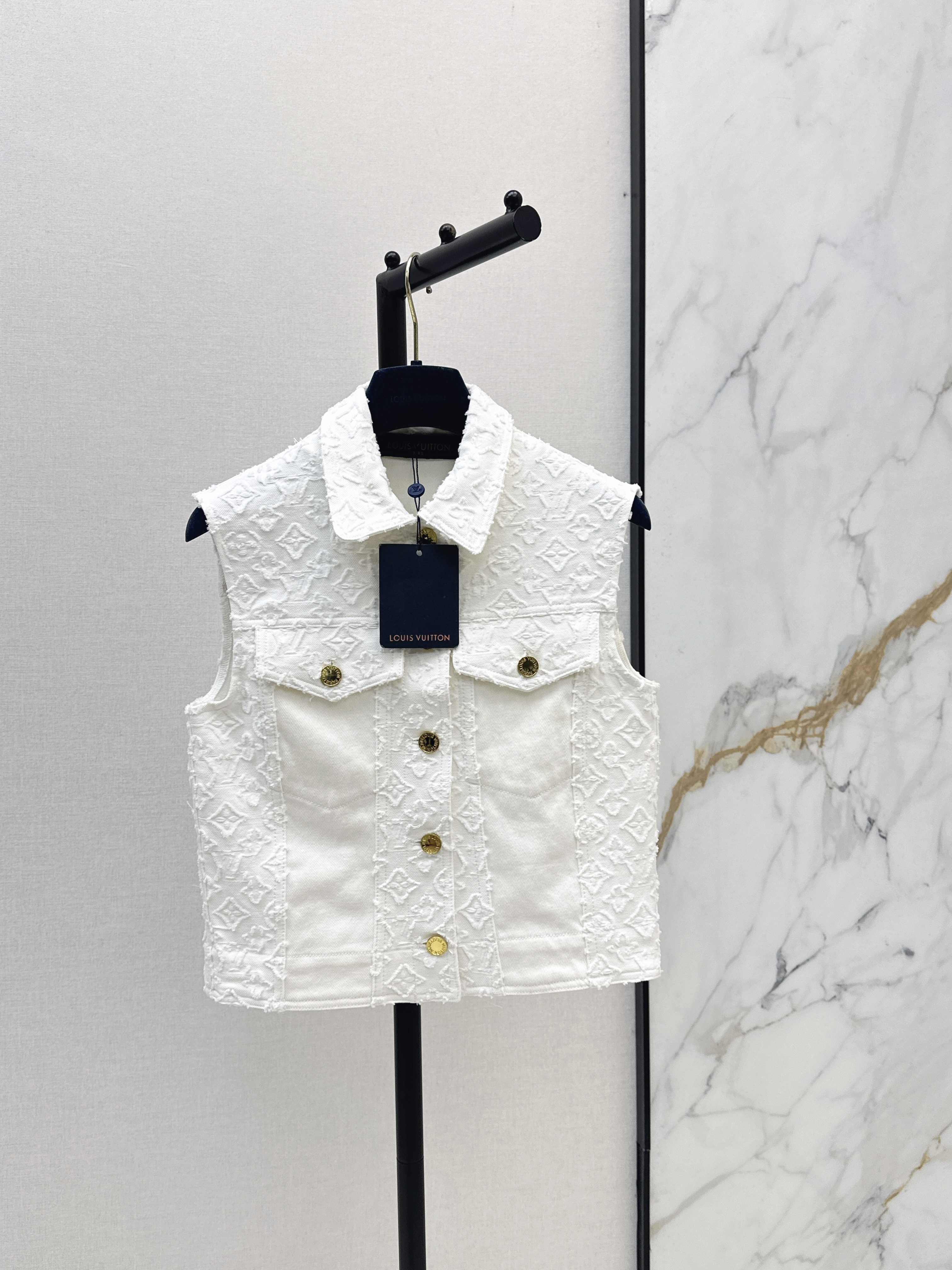 Louis New denim vest