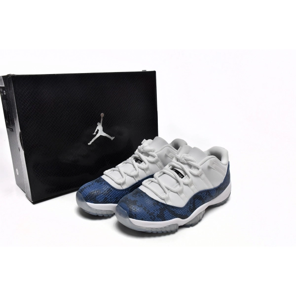 Air Jordan 11 Retro Low Navy Snakeskin CD6846-102