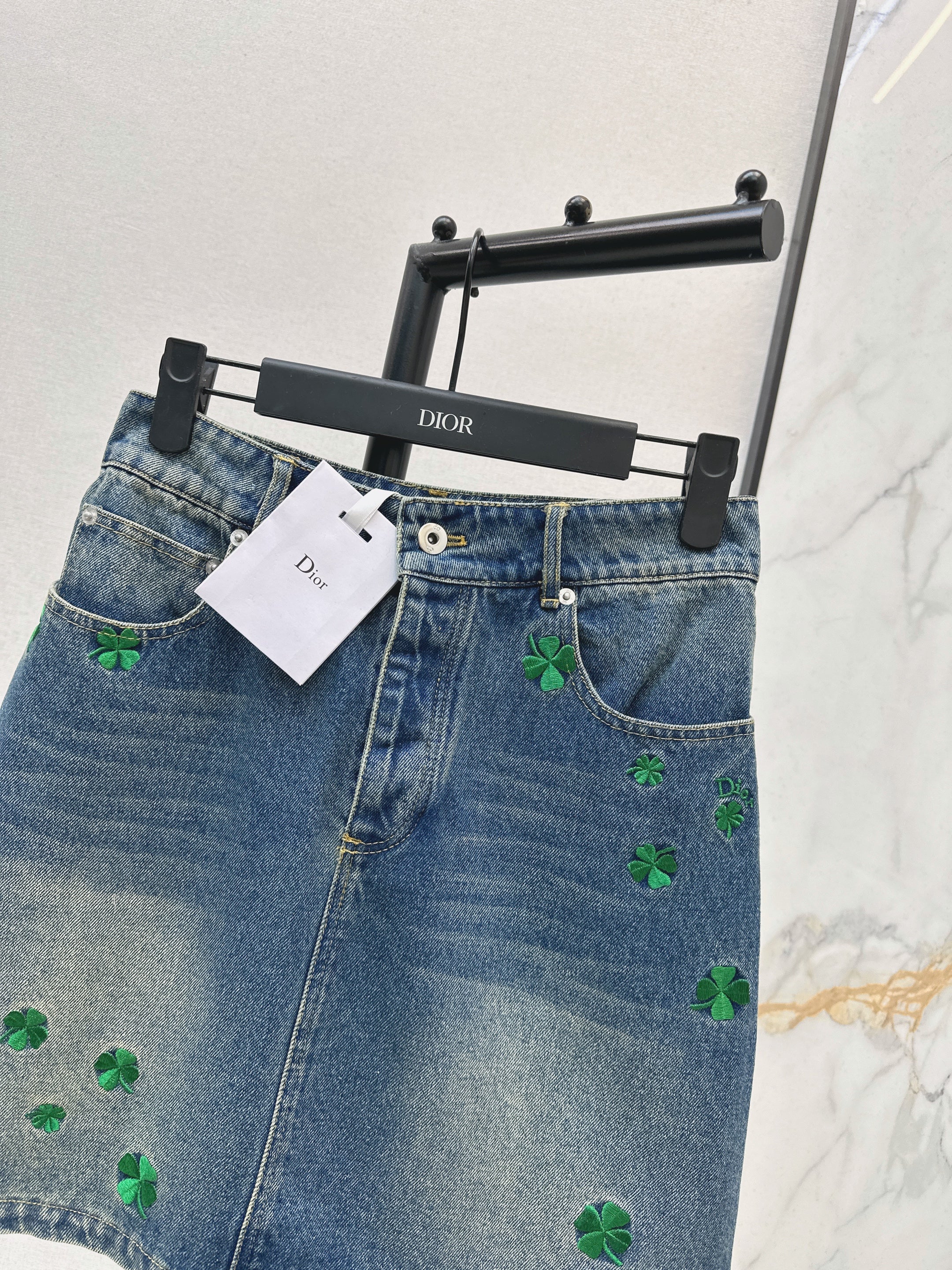 CD NEW embroidery denim skirts