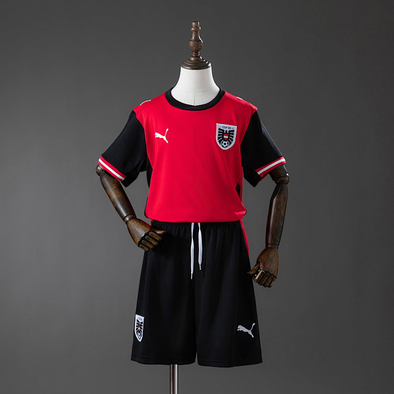 Austria 2026 Home Kids Kit Jersey