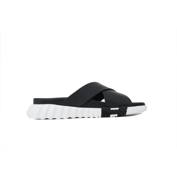 HERMES  Infra Sandals 'Black and White'