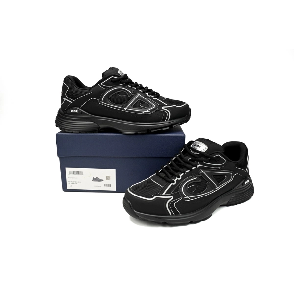 Dior B30 Triple Black 3SN279ZRF_H900 (Reflective)