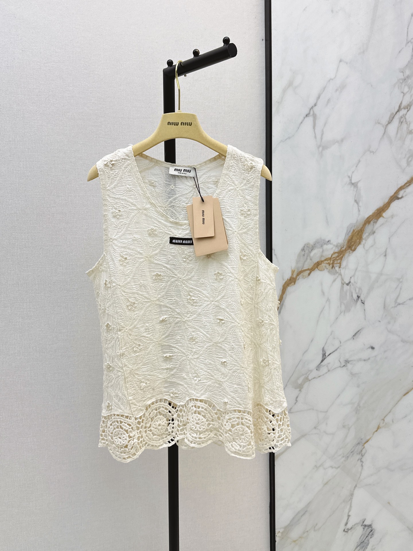 Miu New Crochet Vest