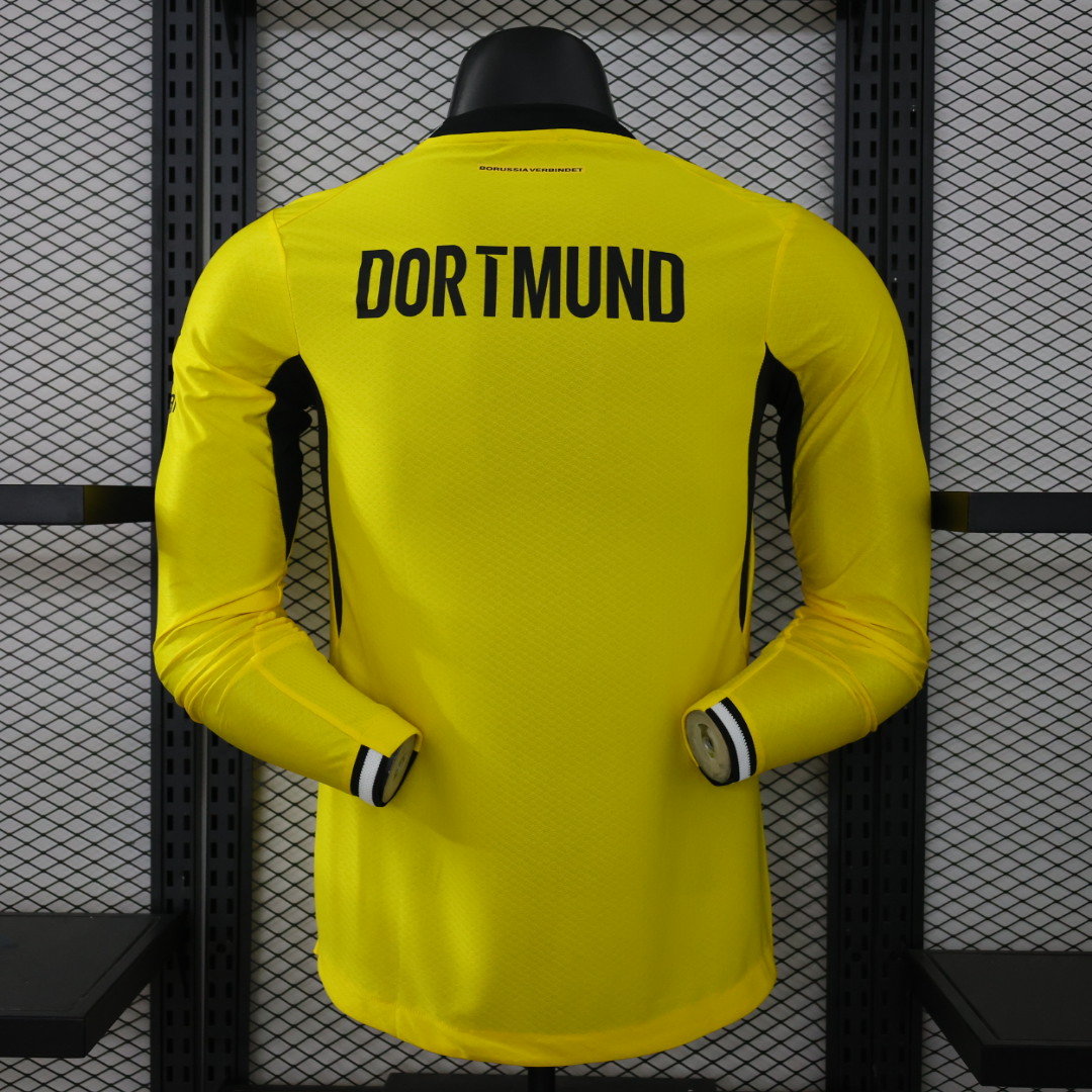 Borussia Dortmund Home Long Sleeves Jersey Player Version 26/27