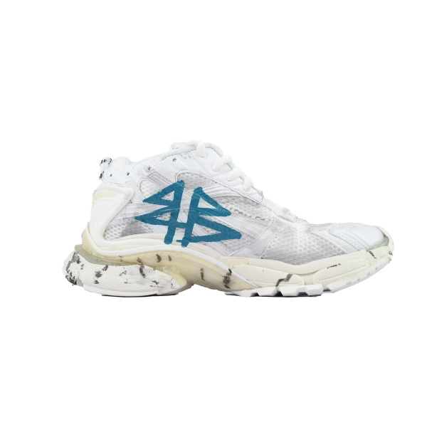 Balenciaga Runner Sneaker 'Graffiti - White Blue'772774 W3RBQ 9040