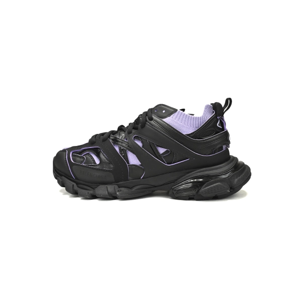 Balenciaga Track Black Rice Black Purple  736328 W3SKC 1058