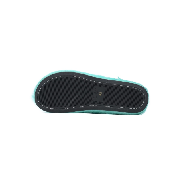 Marni Long-hair Calfskin Fussbett Sabot Dark Green SBMR000600P412200V38
