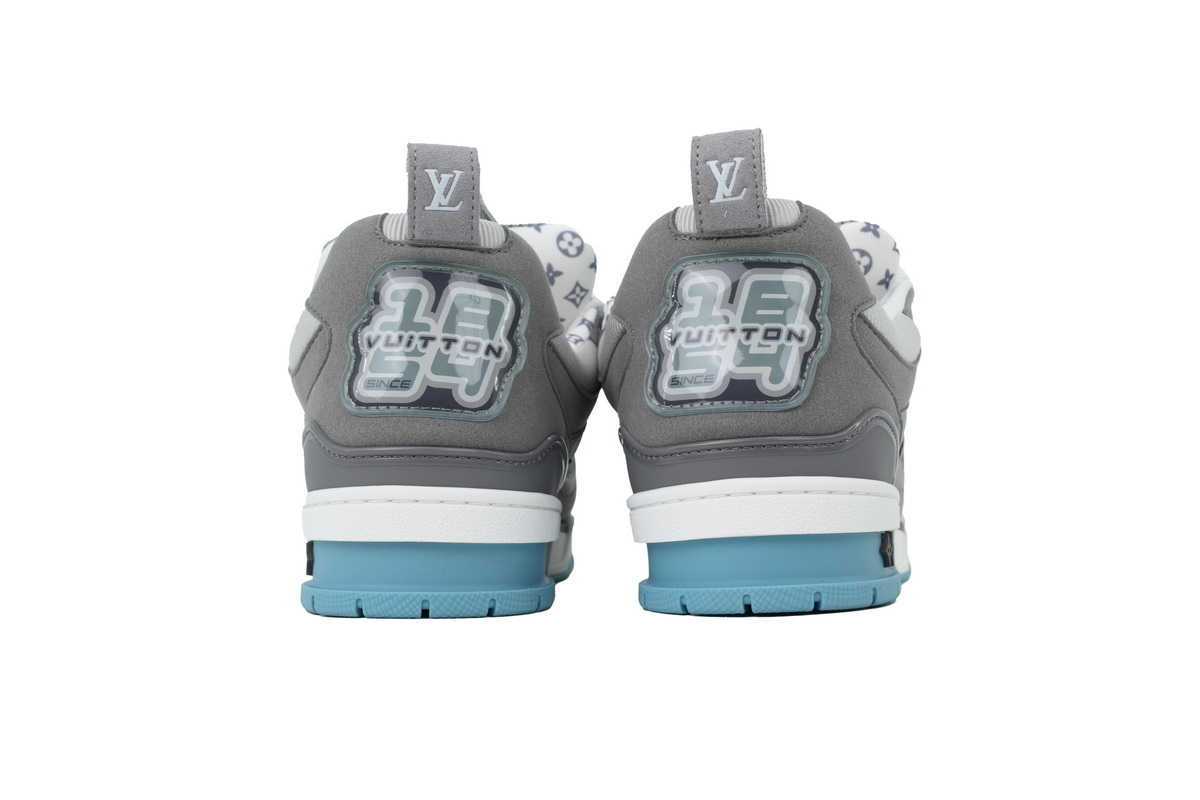 Pkkicks God Batch LOUIS VUITTON Light Gray Blue