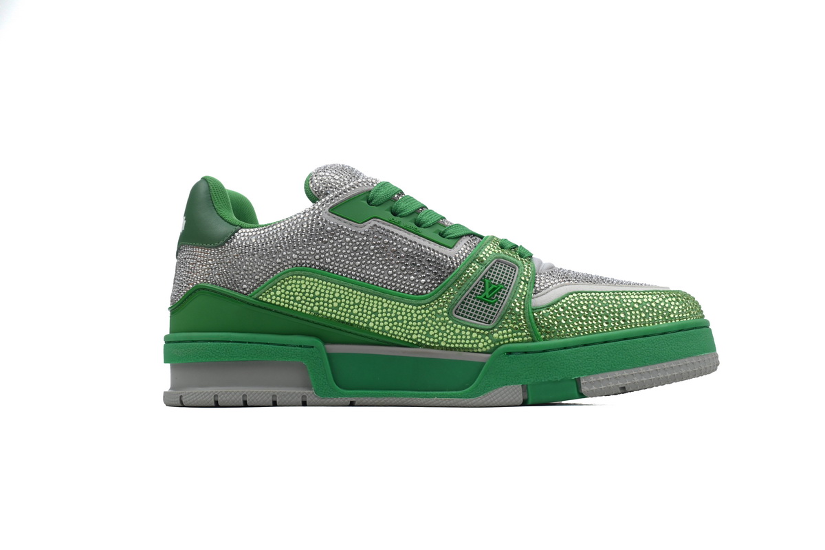 Pkkicks God Batch Louis Vuitton Trainer sneaker Green