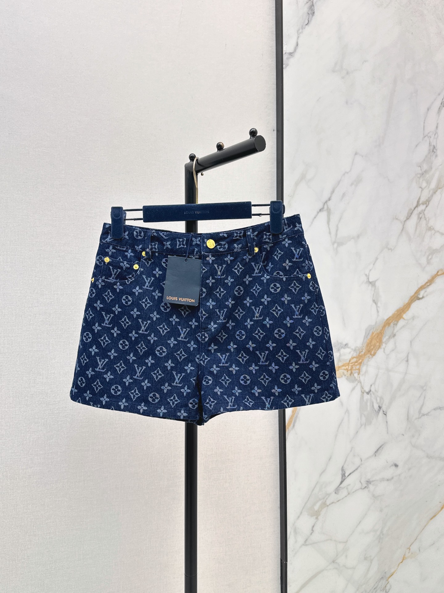 Louis New denim shorts