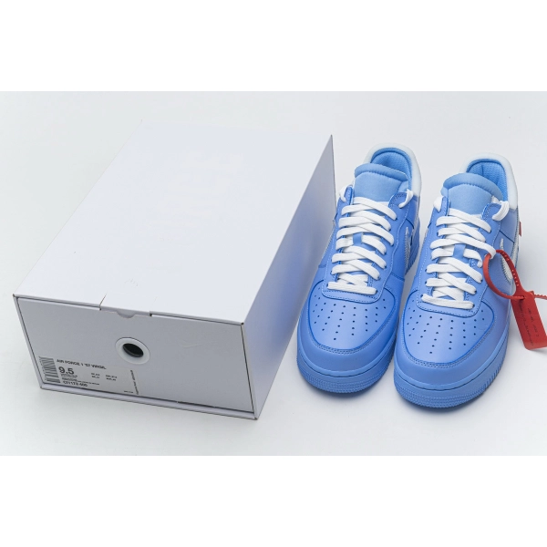 OFF White X Air Force 1  MCA University Blue CI1173-400