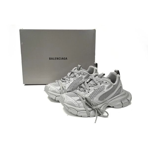 Balenciaga 3XL Silver Light Gray 734731 W3XLR 1281